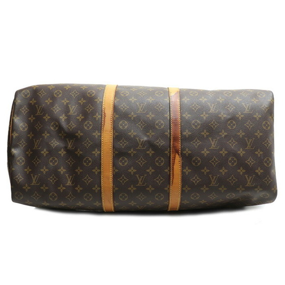 LOUIS VUITTON Brown Monogram Keepall 60 Boston Bag - Picture 3 of 9